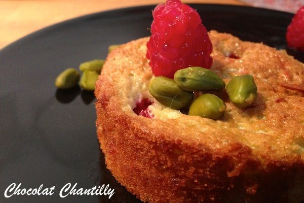 Financier Pistache Framboise