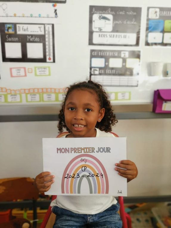 La rentrée à "la grande école" valait bien une petite photo...