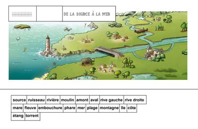 QLM cycle 2 l'eau: l'eau dans la nature, de la source à la mer