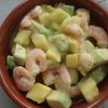 Salade Mangue, Avocat et Crevettes