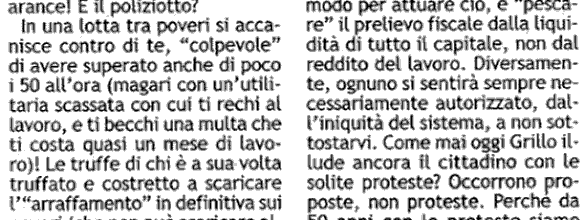 Repetita iuvant (sul "partito" di Grillo)