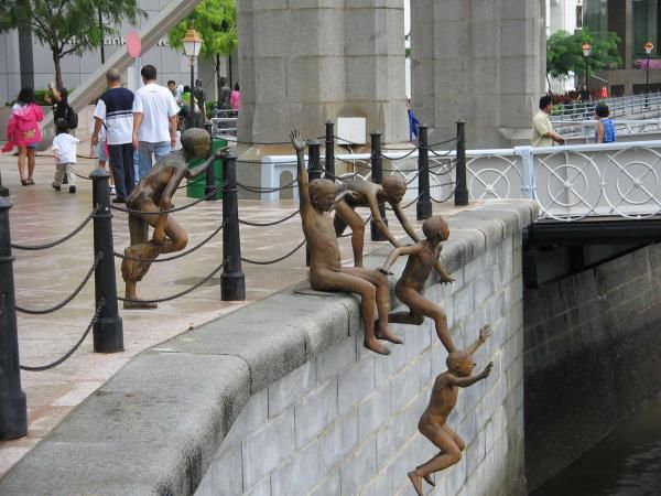 Voyage à Singapour mais vraiment trop court pour bien découvrir cette ville sur une île à la pointe  Sud de la Malaisie.