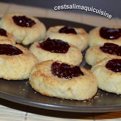 Thumb cookies coco fraise