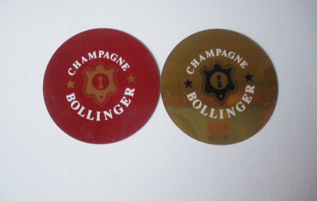 2 FLANS CHAMPAGNE BOLLINGER RARE NEWS 4€