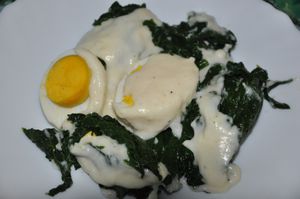 Oeufs au vert 