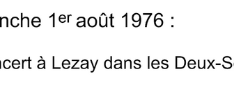 1er août 1976