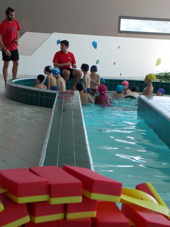 Notre 2ème séance à la piscine