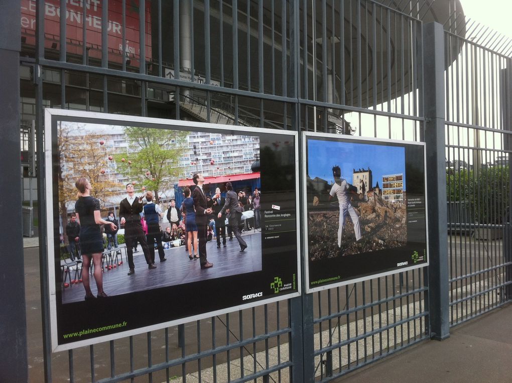 Expo photos sur les grilles du Stade-de-France
