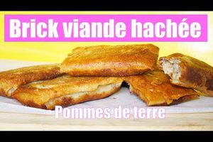 brick de viande hachée pomme de terre