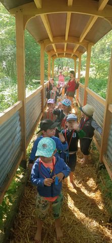 Sortie scolaire des maternelles aux jardins de Brocéliande (suite)