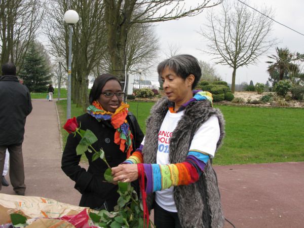 17 Mars au parc Urbain des roses et des rencontres avec des Ulissiens.