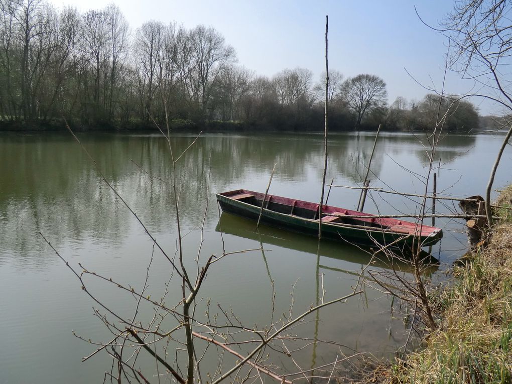 La promenade nous invite à longer les berges vertes du Loir où nous allons découvrir le moulin,le lavoir et château du Verger