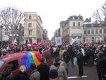 2000 personnes dans les rues de Rouen pour le #MariagePourTous le 19 janvier 2013