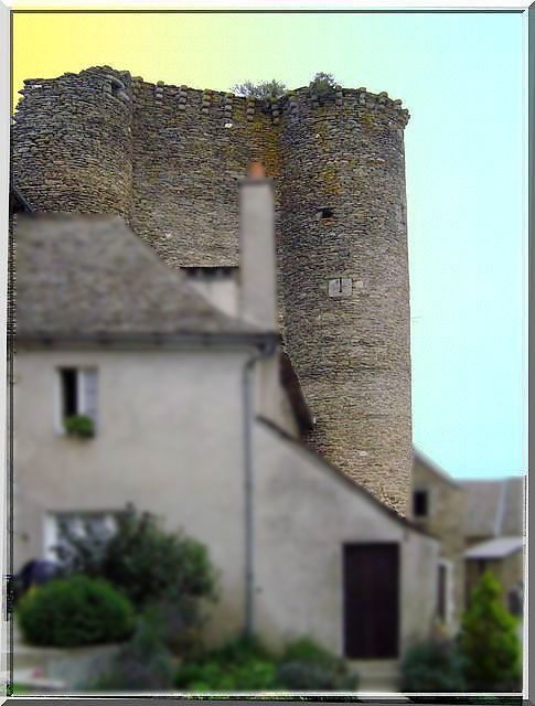 Diaporama château et église fortifiée de Calmont de Plancatge