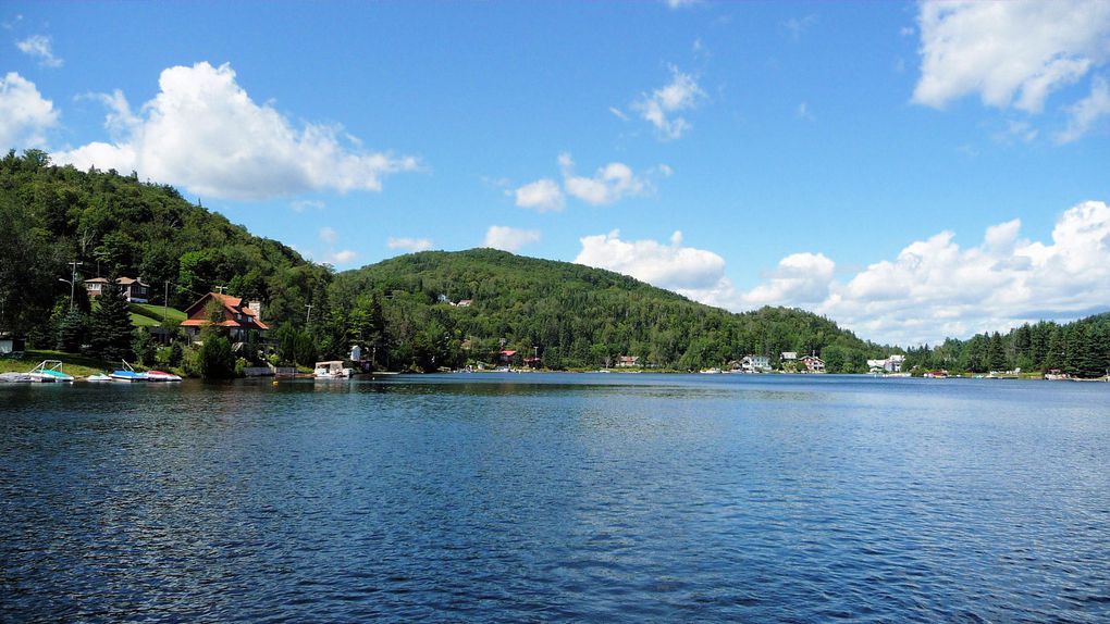 Ballade et patie de peche sur le lac Saint Adolph d'Howard