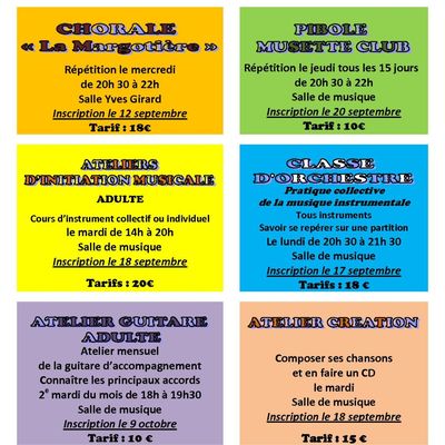 AFFICHETTE DE RENTREE 2012-2013