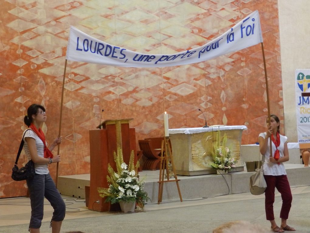 notre journée du 21 à Lourdes