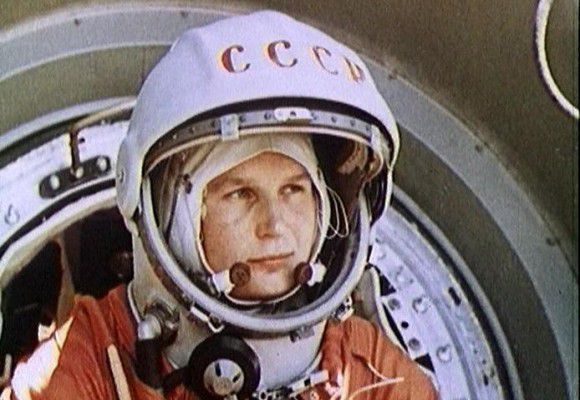 TERESHKOVA COSMONAUTA VALENTINA;PRIMERA MUJER EN...