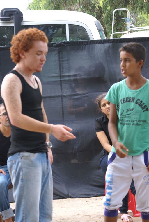 Action Caravane théâtre en Tunisie