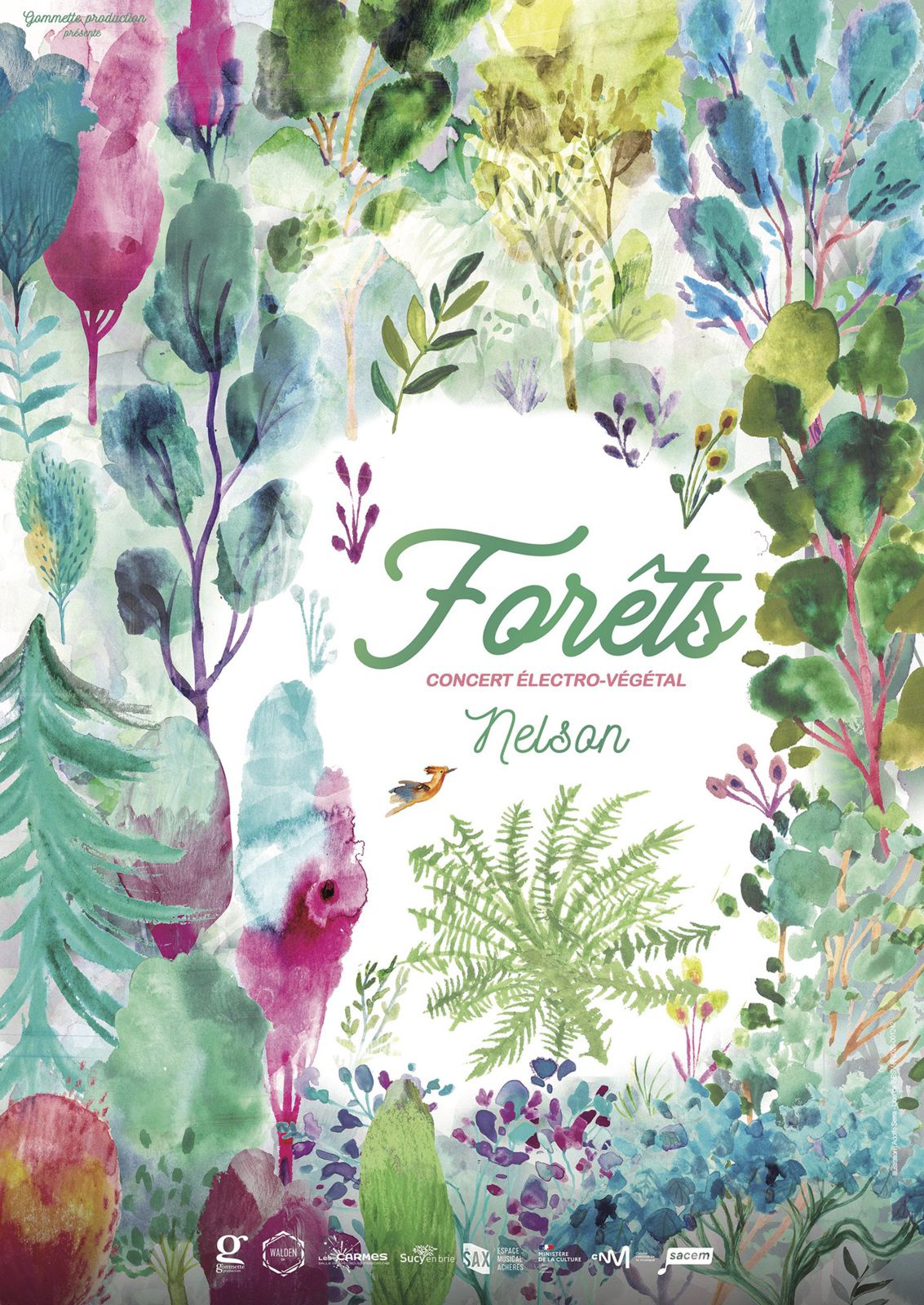 Nelson dévoile Forêts, spectacle pour enfants végétal génial