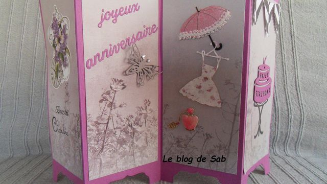 Carte anniversaire femme