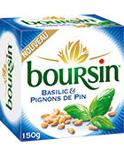 Recette: Champignons farçis au Boursin Basilic et Pignons de pin