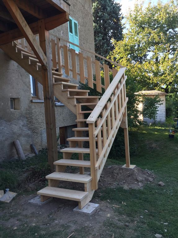 Fabrication sur mesure escaliers bois