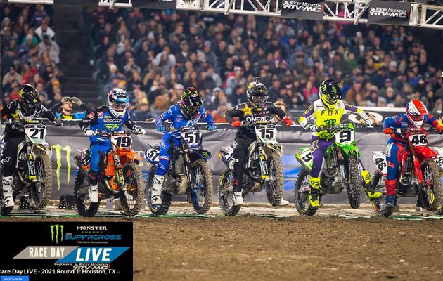 RACE [Round 1!]: AMA Supercross Houston, TX Live Stream 2021