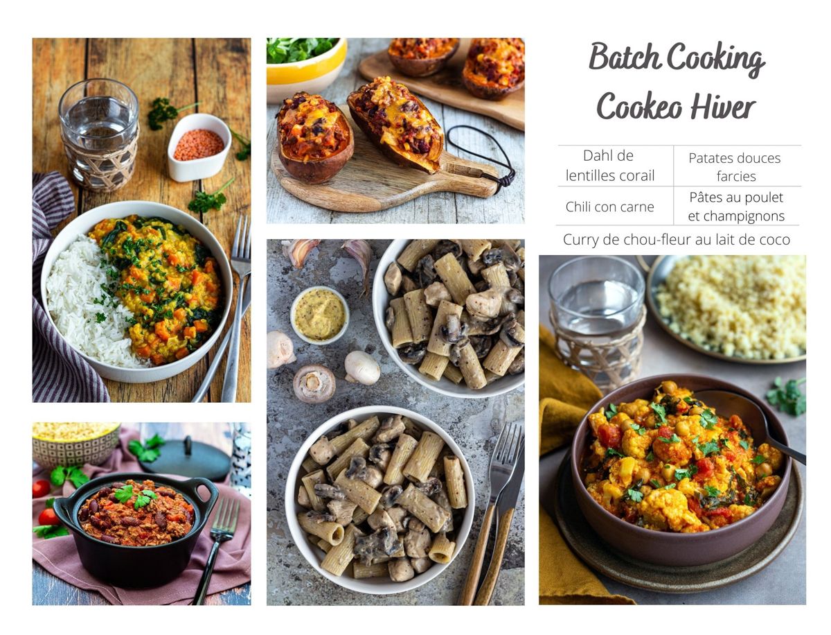 Batch Cooking Au Cookeo Saison Hiver Amandine Cooking