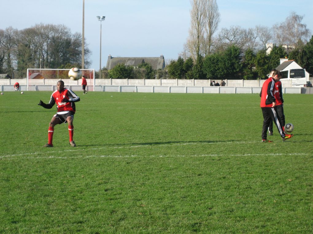 Réception du Stade Rennais à Yves Gaguin. 
Victoire des U17 de Guingamp.