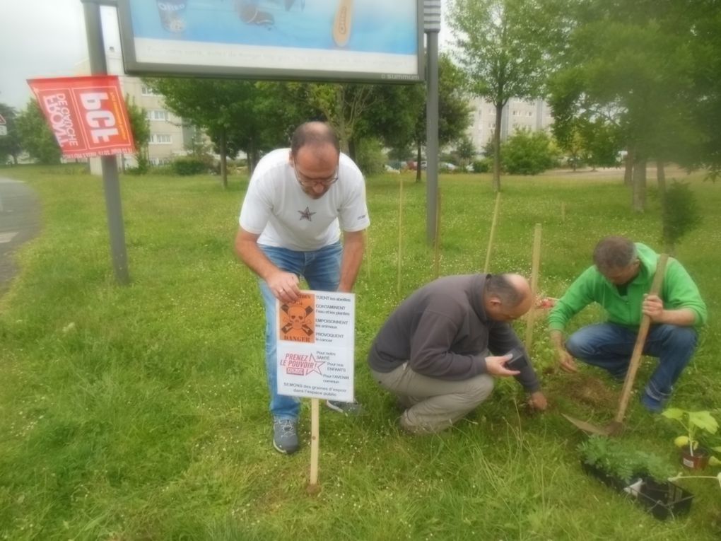 Action Front de Gauche du 30 mai: « Plutôt que d’éradiquer les herbes folles démocratisons la ratatouille »