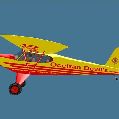 Bientôt les appareils de la patrouille "Occitan Devil's"...