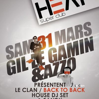 GIL LE GAMIN & AZZO @ HEAT CLUB