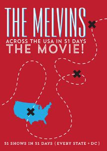 The Melvins : Across The USA in 51 Days The movie (DVD) 2015