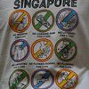 Manger des Amendes à Singapour...