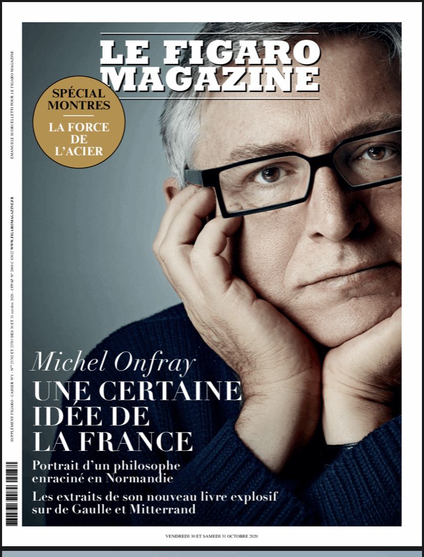 Michel Onfray - Figaro Magazine - 30.10.2020