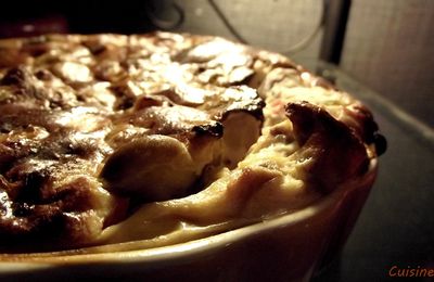 Quiche sans pâte aux champignons