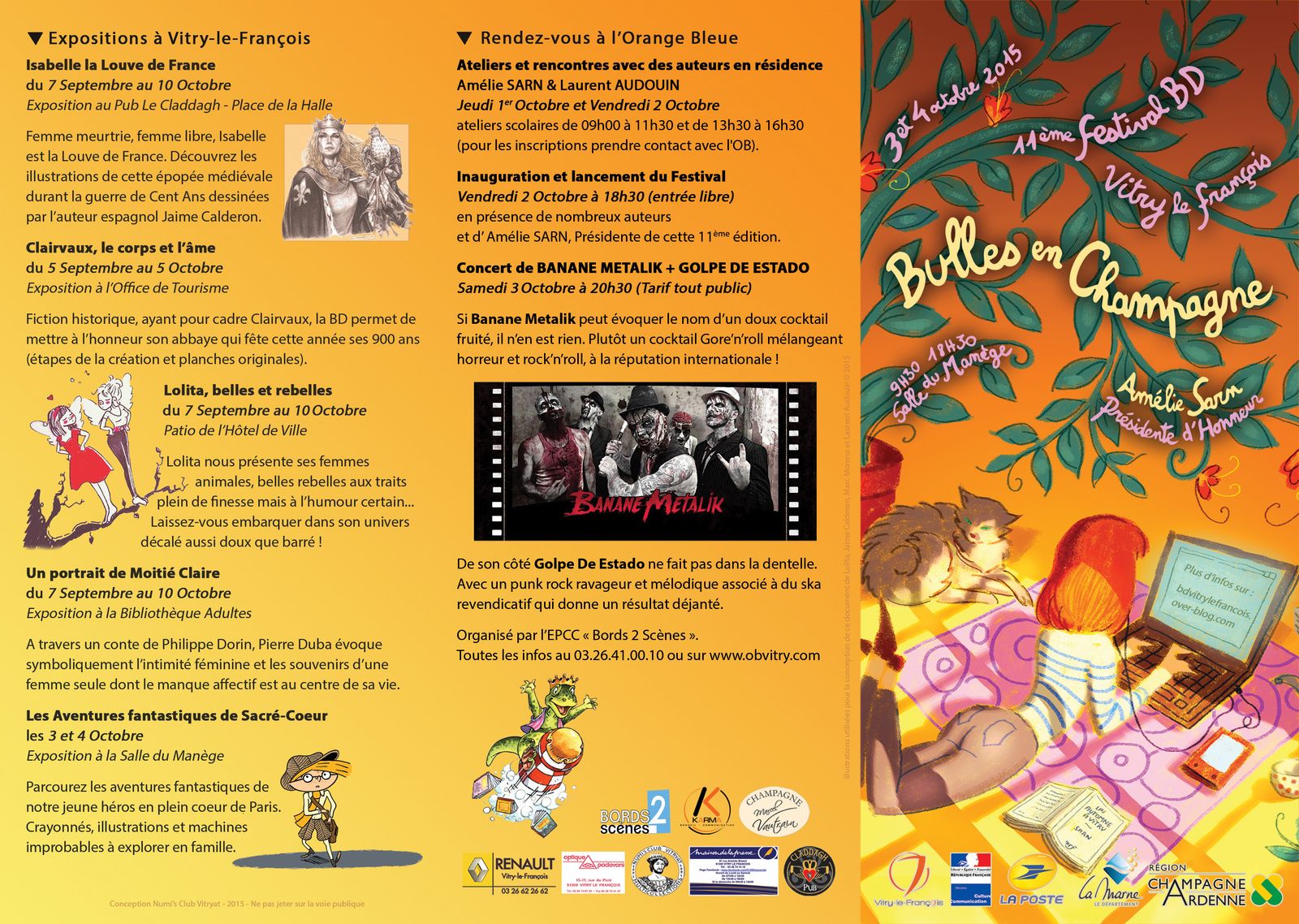 Demandez le programme 2015 !