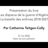 Catherine Teitgen Colly - Présentation au Salon du Livre Judiciaire