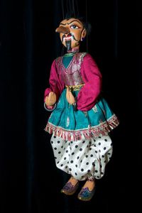 Les marionnettes &quot;Kathputli&quot;