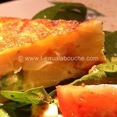 Tortilla de Patates au Chorizo &amp; Piments - L'Eau à la Bouche