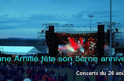 Festival Lune Amitié 2011: concerts du 26 août