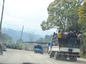 "Pick up" à arceaux, le moins cher des transports en commun, nous l`avons testé sur de petits trajets...à vivre absolument ! 