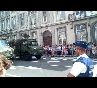 Fête nationale Belge, défilé