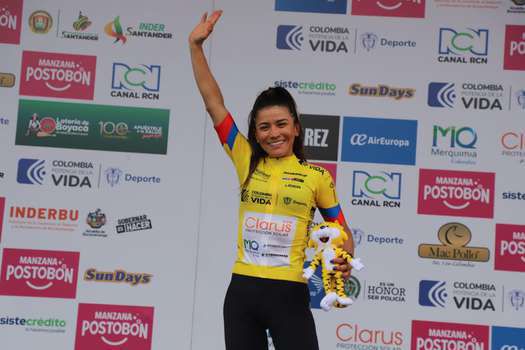 Venezolana Lilibeth Chacón se consagró como la campeona de la Vuelta a Colombia Femenina