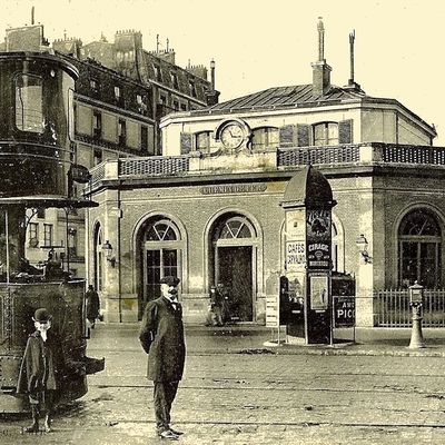 Paris petite ceinture Gare de Montrouge