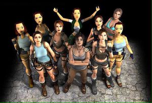 Lara Croft évolution