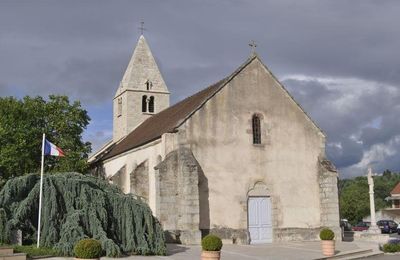 ÉGLISE du BREUIL Stratigraphie des peintures du chevet