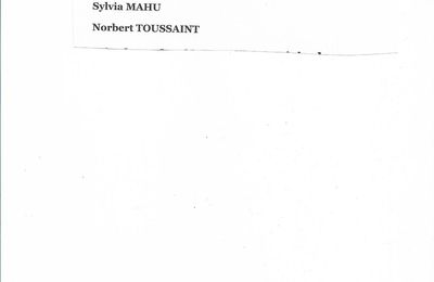 Liste des candidats du 2nd tour à Dame Marie