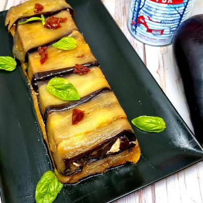 Tatin d'aubergines à l'érable